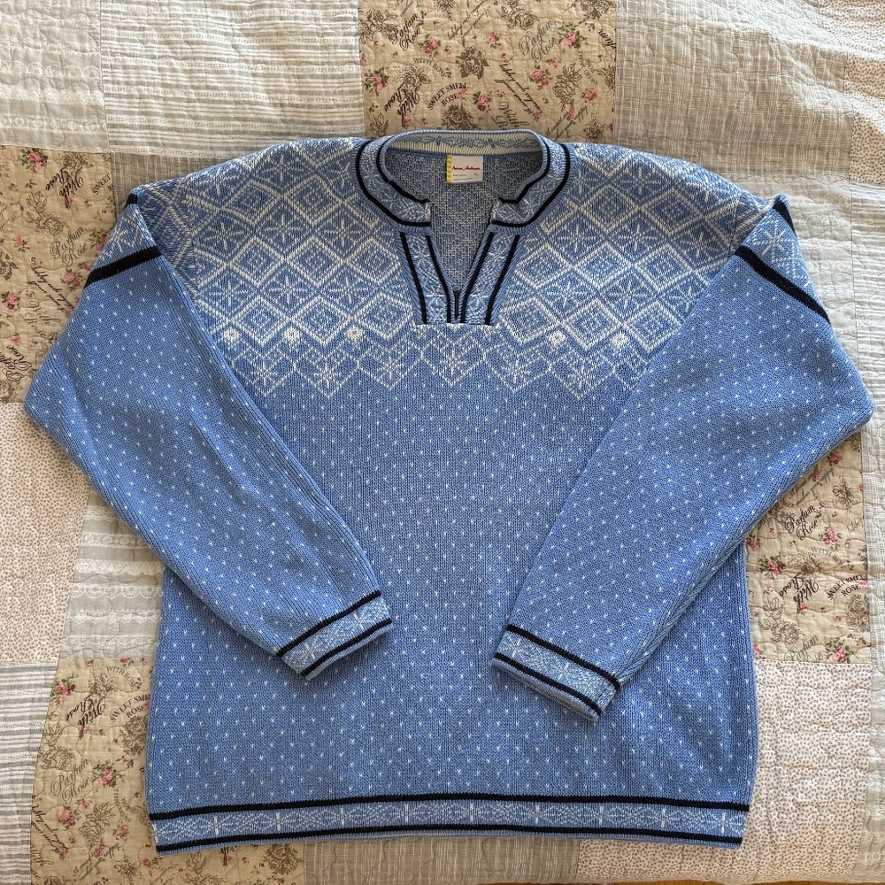 Hanna Andersson gorgeous nordic sweater size XL